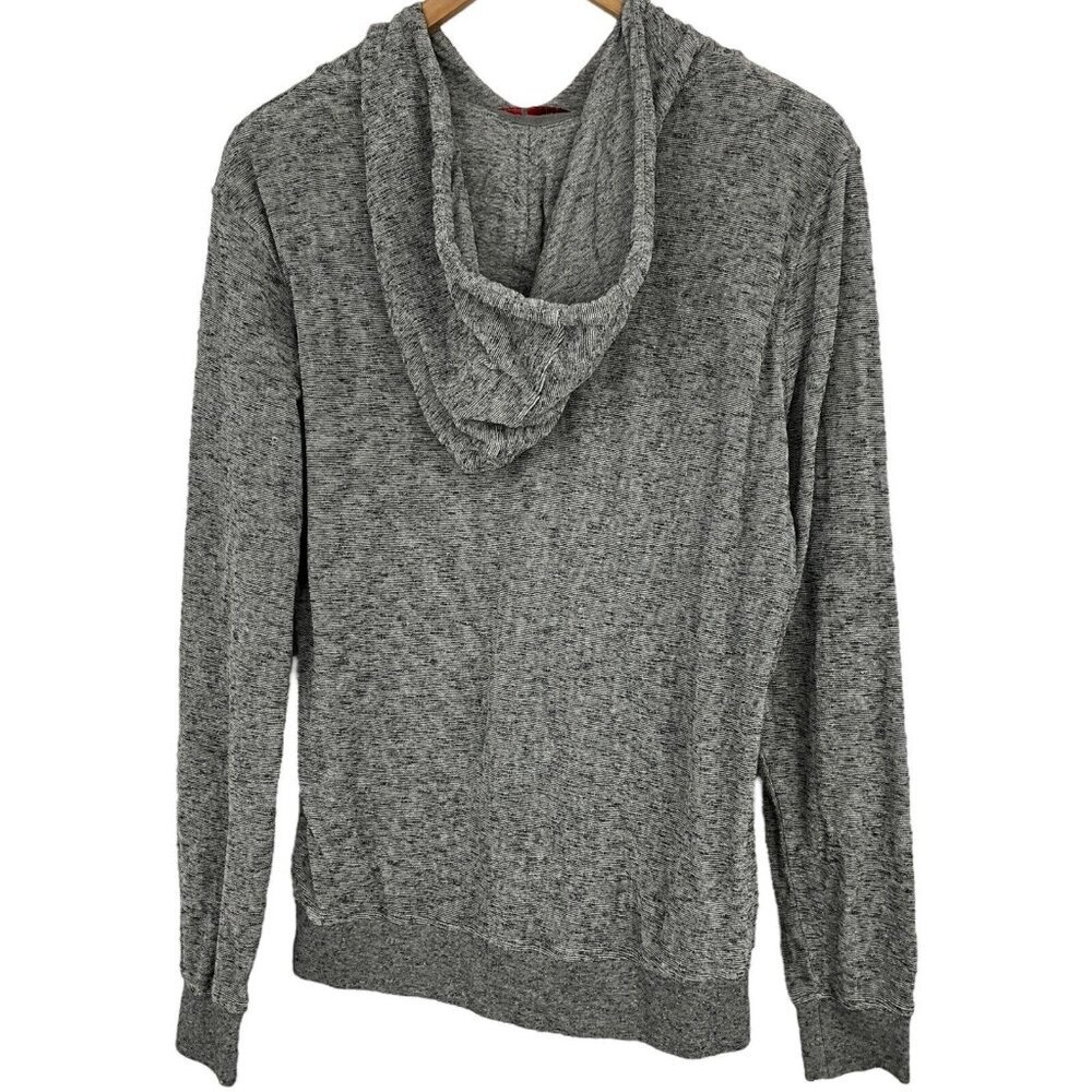 Orlebar Brown Pullover Hoodie Sweatshirt Gray Size S Quiet Luxury Stretch Pocket - Picture 3 of 8